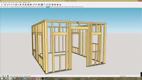 Animated Plan-to-Build woodworking channel intro
