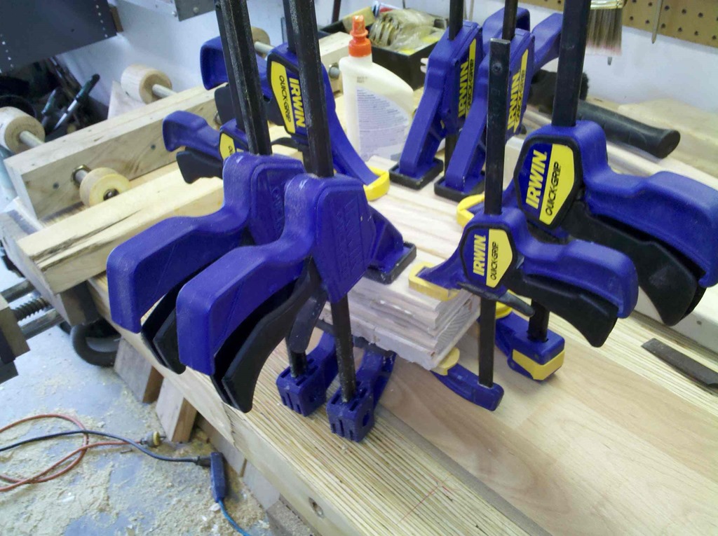 Irwin Quick Grip clamp repaired and ready to use